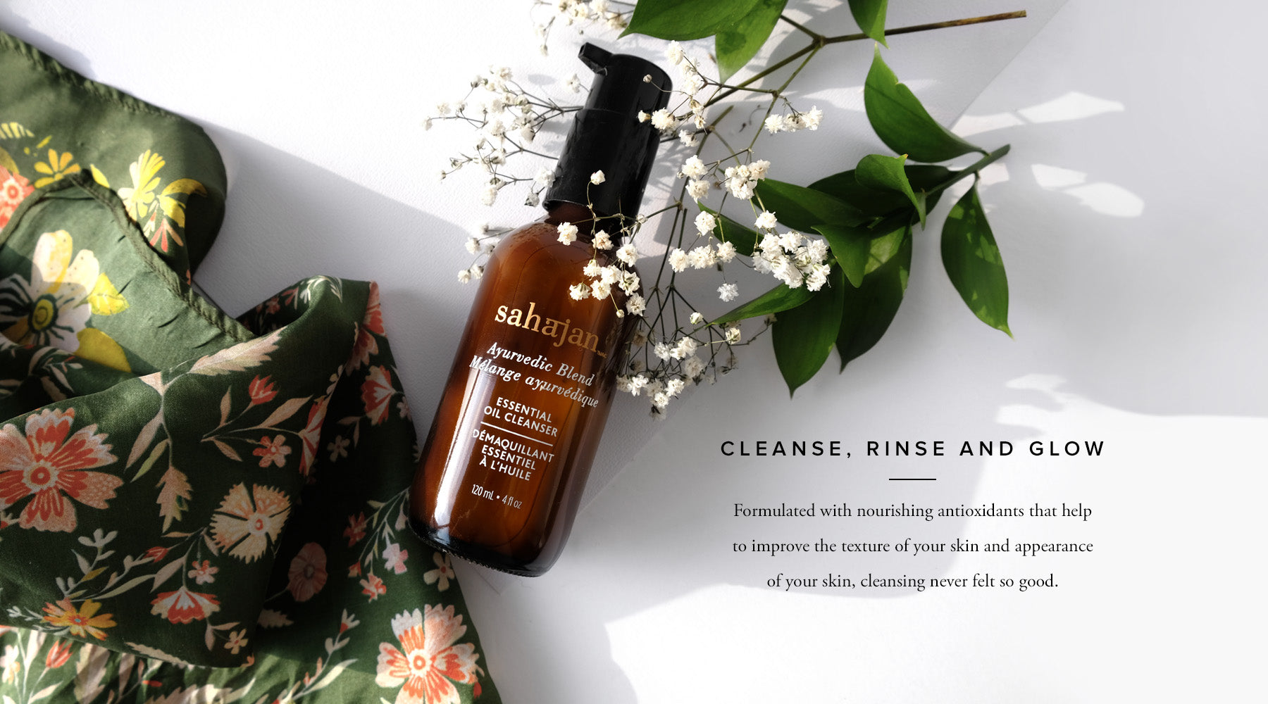 Cleanse, Rinse and Glow  Formulated with nourishing antioxidants that help to improve the texture and appearance of your skin, cleansing never felt so good.